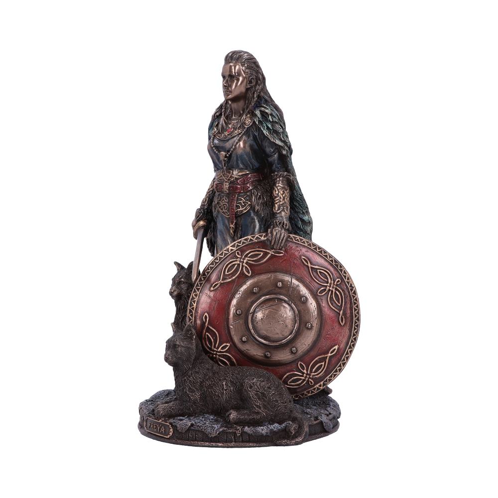 Bronze Freya Goddess of Love Figurine 21cm: 3 - Figures & Collectables By Gift Moments