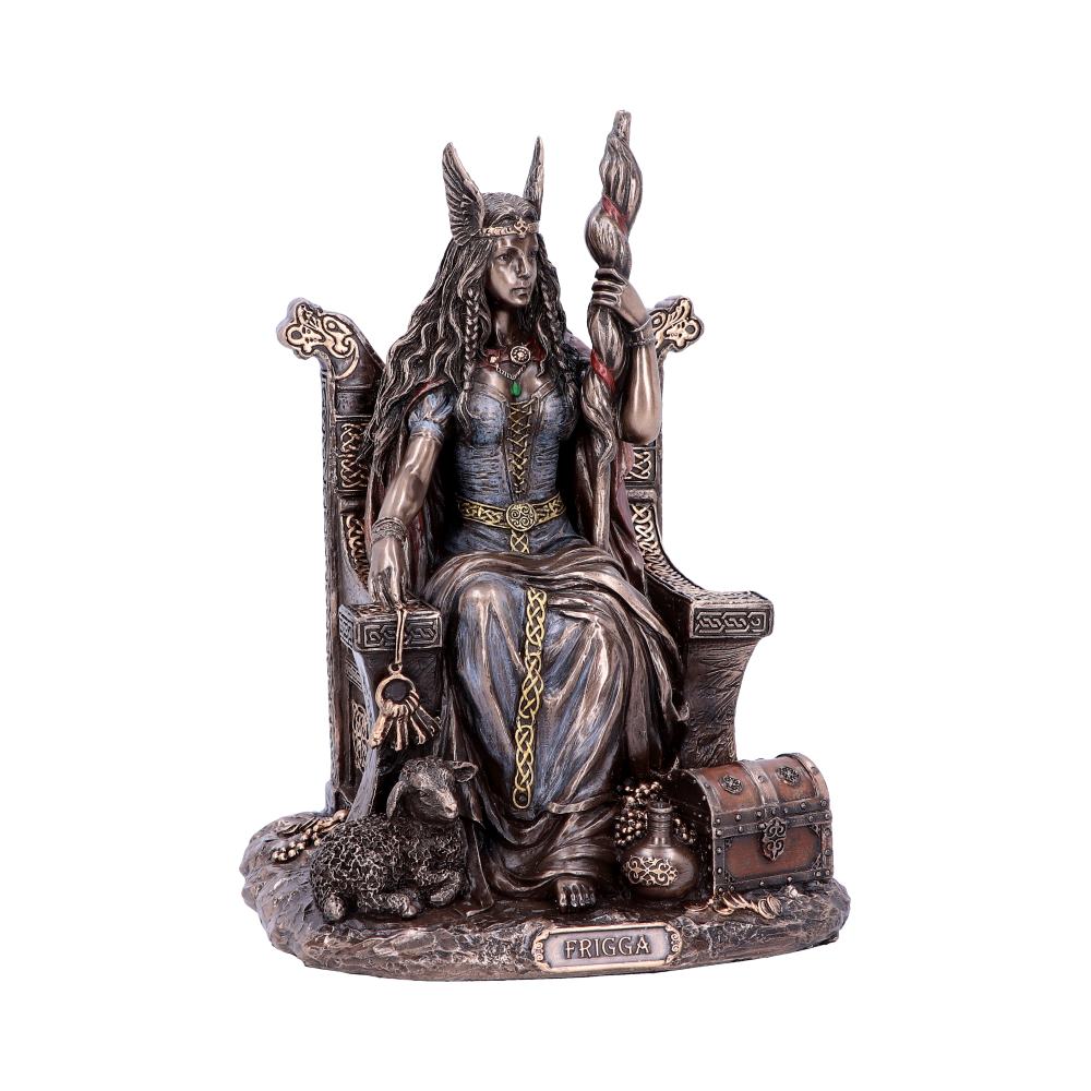 Bronze Frigga Goddess of Wisdom Norse Leader Ornament: 2 - Figures & Collectables By Gift Moments