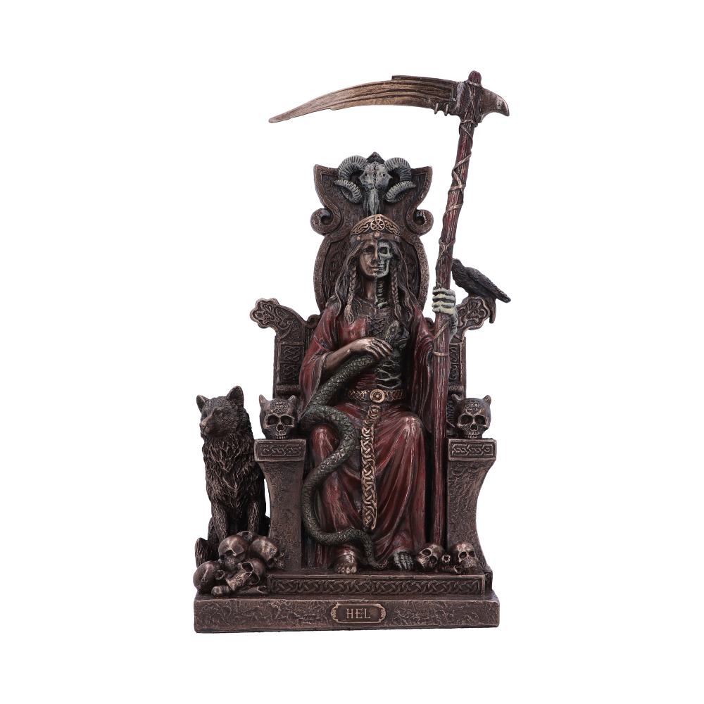 Bronze Hel The Two Faced Terror Figurine 23cm: 2 - Figures & Collectables By Gift Moments