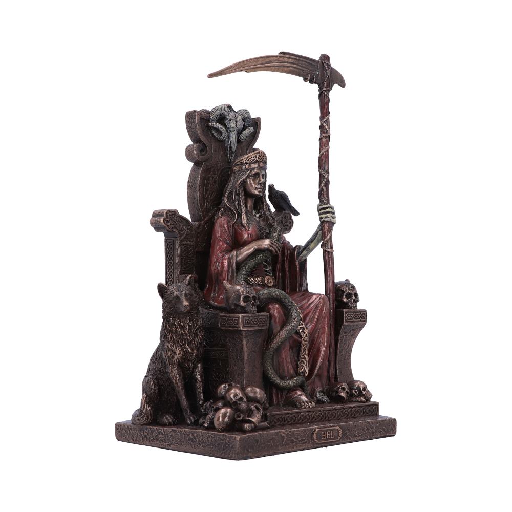 Bronze Hel The Two Faced Terror Figurine 23cm: 5 - Figures & Collectables By Gift Moments