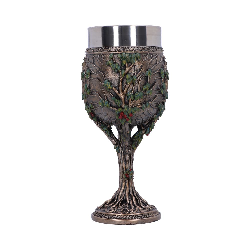 Bronze Mother Earth Goblet 20cm: 4 - Goblets & Chalices By NN Designs