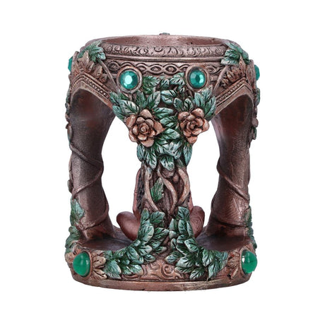 Bronze Mother Earth Tea Light Holder 7cm: 4 - Candles & Holders By NN Designs