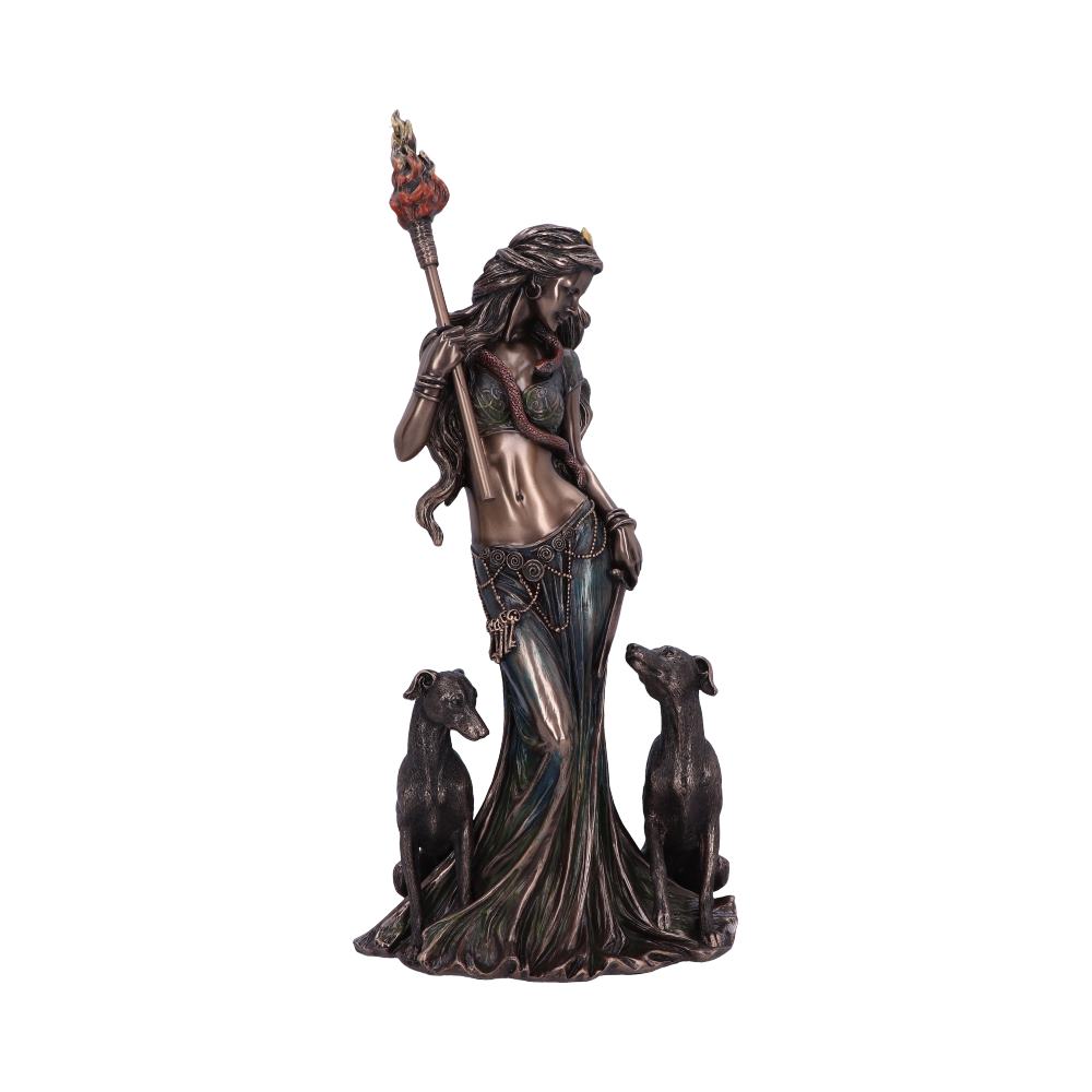 Bronze Mythological Hecate Moon Goddess Figurine 34cm: 2 - Figures & Collectables By Gift Moments