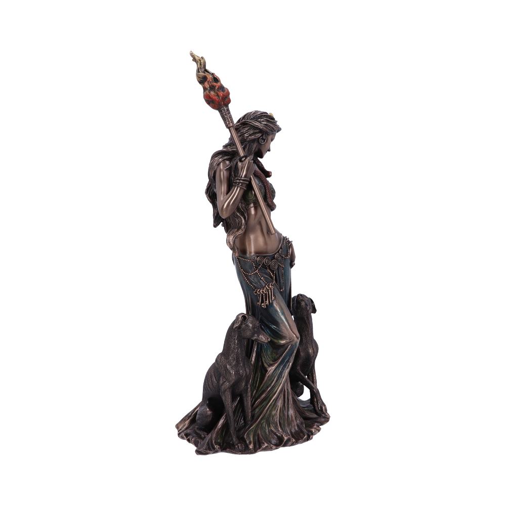 Bronze Mythological Hecate Moon Goddess Figurine 34cm: 4 - Figures & Collectables By Gift Moments