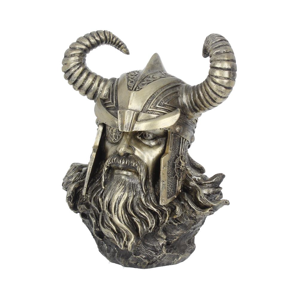Bronze Odin Norse Viking God Bust: 2 - Figures & Collectables By Gift Moments