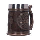 Bronze Tree of Life Tankard 16cm: 3 Tankards By Gift Moments