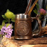 Bronze Tree of Life Tankard 16cm: 1 Tankards By Gift Moments