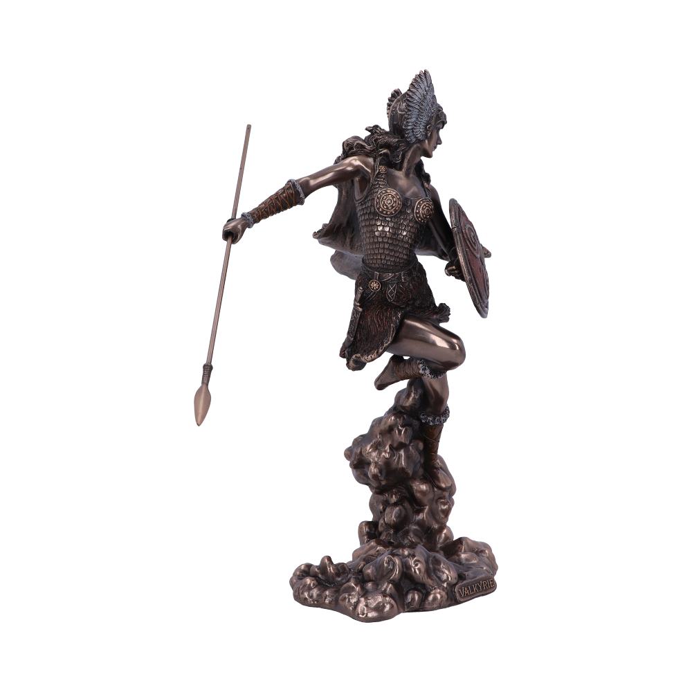 Bronze Valkyrie’s Flight Norse Valkyrie Warrior Female Figurine: 5 - Figures & Collectables By Gift Moments