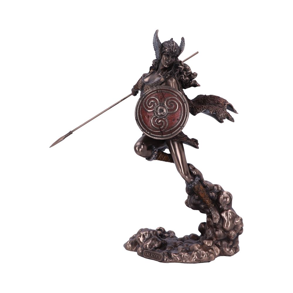 Bronze Valkyrie’s Flight Norse Valkyrie Warrior Female Figurine: 3 - Figures & Collectables By Gift Moments
