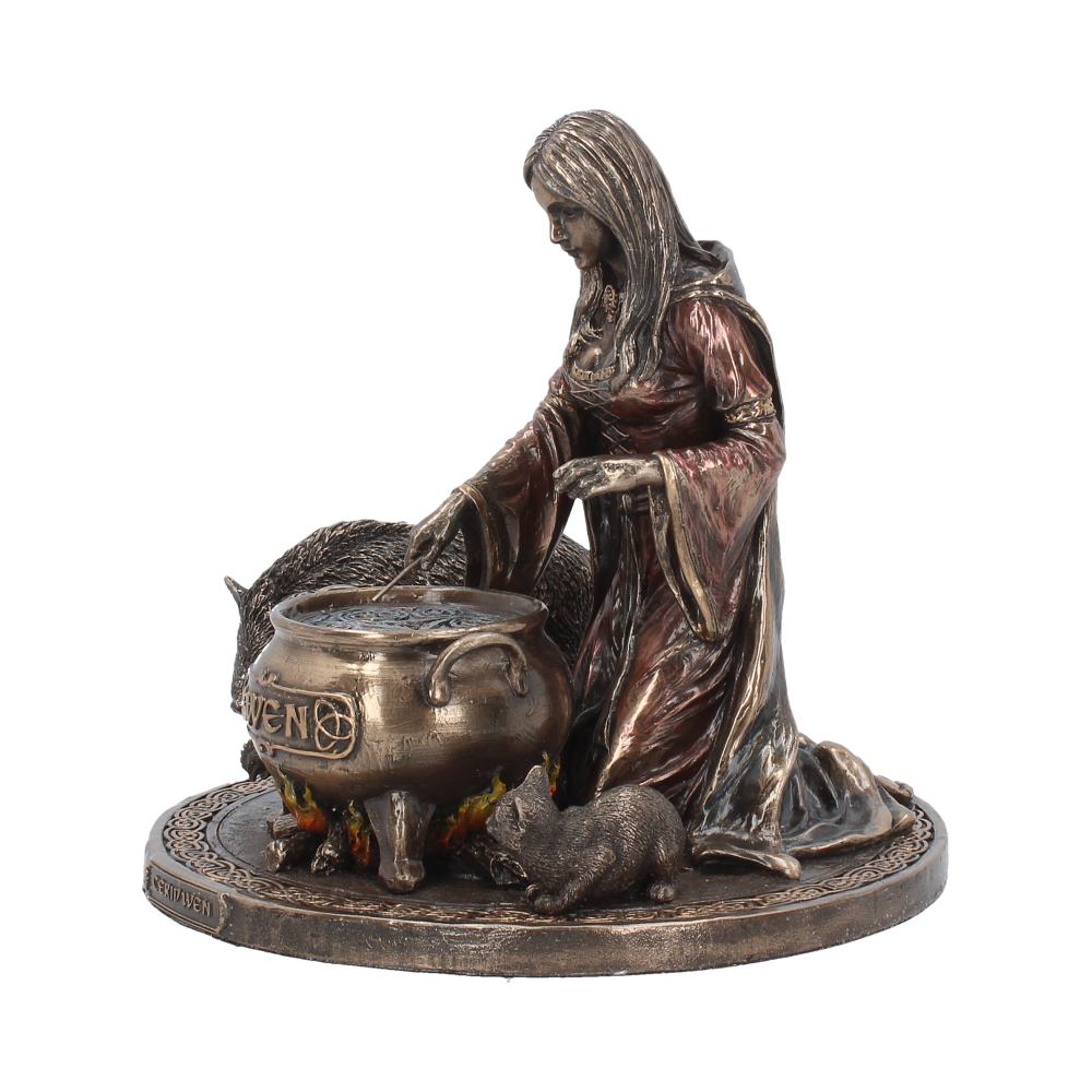 Bronze Welsh Goddess Ceridwen Figurine: 3 - Figures & Collectables By Gift Moments