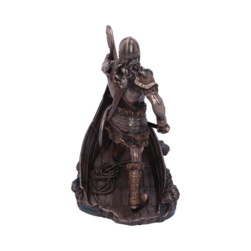 Bronzed Halvor Viking Longship Figurine: 5 - Figures & Collectables By Gift Moments