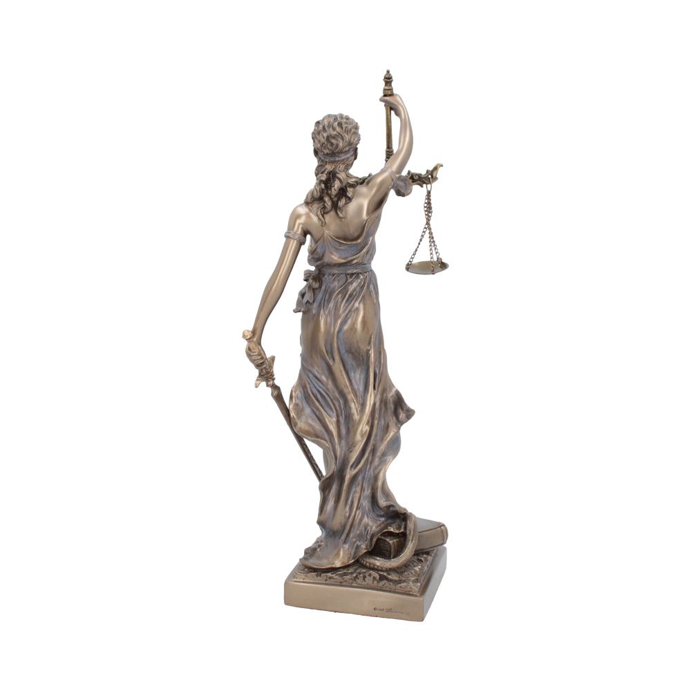 Bronzed La Justicia The Goddess Of Divine Justice 33cm: 4 - Figures & Collectables By Gift Moments