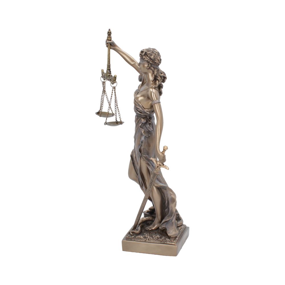 Bronzed La Justicia The Goddess Of Divine Justice 33cm: 3 - Figures & Collectables By Gift Moments