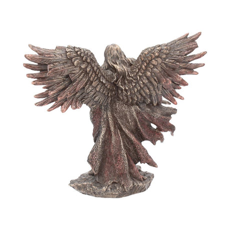 Bronzed Metradon The Six Winged Religious Angel Seraphim 28cm: 5 Figures & Collectables By Gift Moments