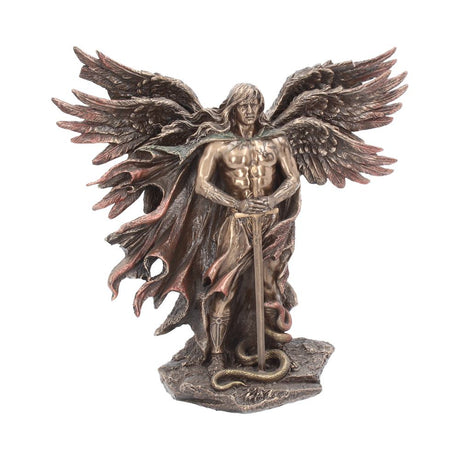 Bronzed Metradon The Six Winged Religious Angel Seraphim 28cm: 2 Figures & Collectables By Gift Moments