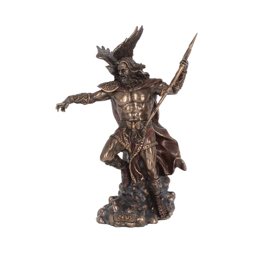 Bronzed Zeus King Of The Greek Gods 30cm: 2 - Figures & Collectables By Gift Moments