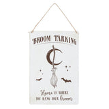Broom Parking Metal Sign: 1 - Signs & Plaques By Gift Moments