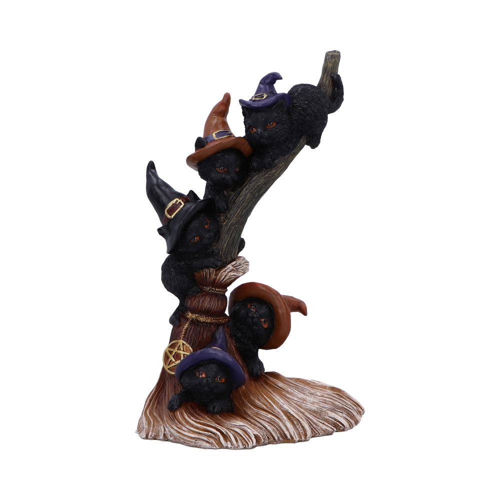 Broomstick Kindle Witchy Black Cats Ornament - Shop Figures & Collectables At Gift Moments - 2