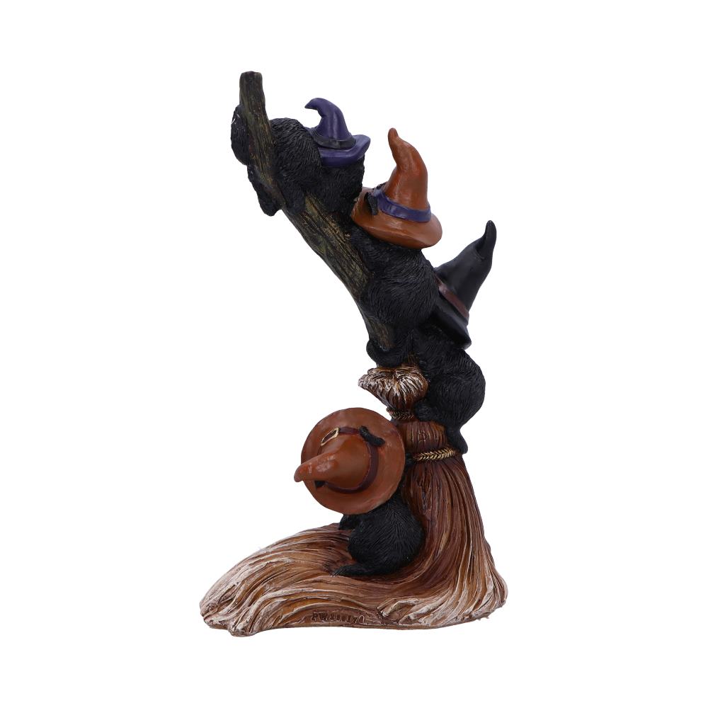 Broomstick Kindle Witchy Black Cats Ornament: 4 - Figures & Collectables By Gift Moments