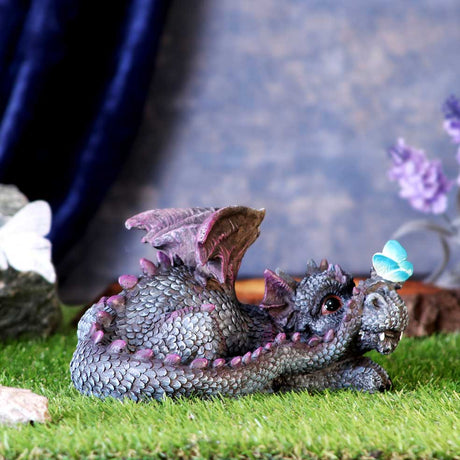 Butterfly Rest Dragon Figurine 19cm: 1 - Figures & Collectables By Gift Moments