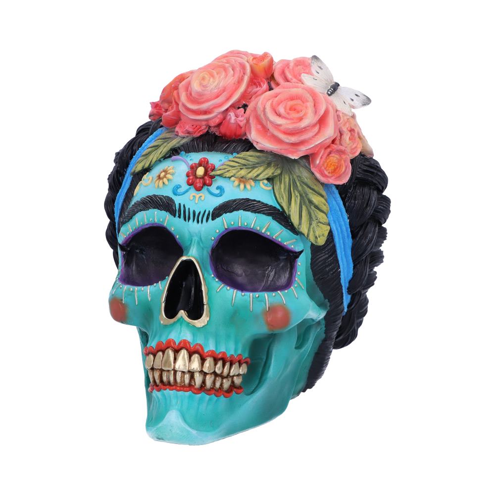 Calavera de Azucar Mexican Skull 19cm: 4 - Figures & Collectables By NN Designs