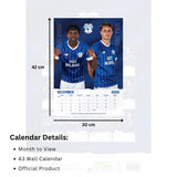 Cardiff City FC A3 Calendar 2026: 5 - Calendars By Cardiff City