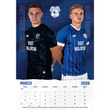 Cardiff City FC A3 Calendar 2026: 2 - Calendars By Cardiff City