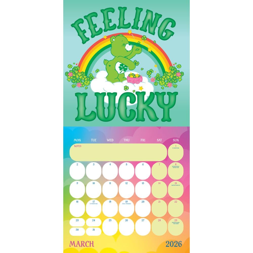 Care Bears Square Calendar 2026: 2 - Calendars By Care Bears