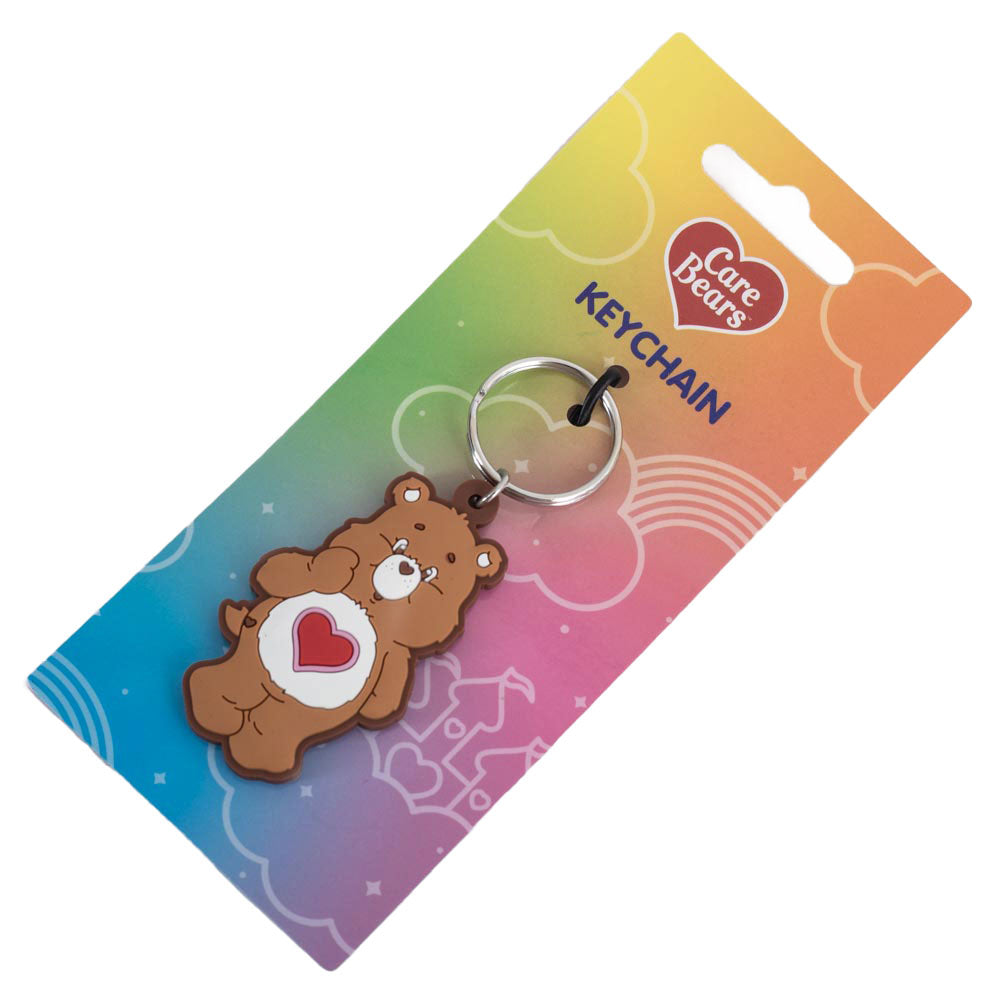 Care Bears Tenderheart PVC Keyring: 3 - Keyrings By Care Bears