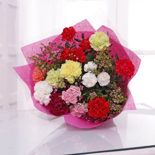 Colourful Carnation Bouquet