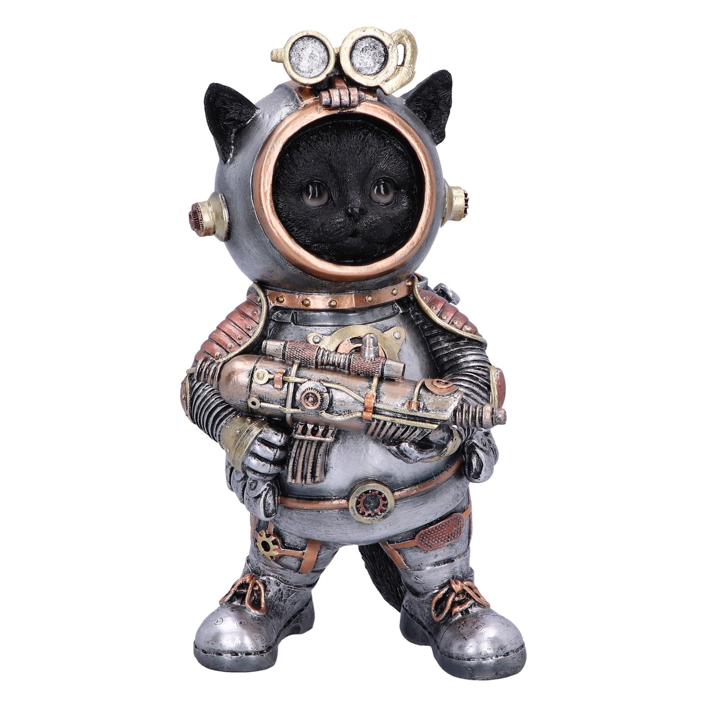 Cat-tack Space Steampunk Figurine: 2 - Figures & Collectables By Gift Moments