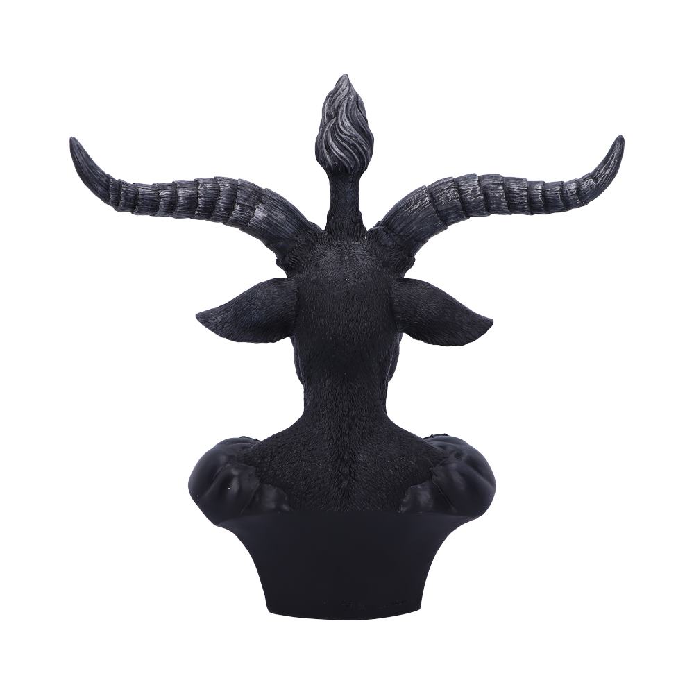 Celestial Black and Silver Baphomet Bust: 4 - Figures & Collectables By NN Designs
