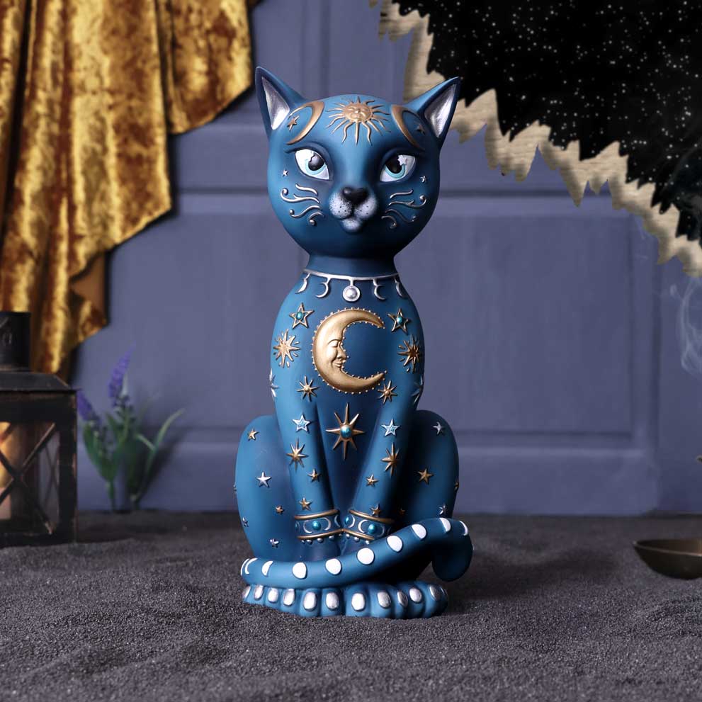 Celestial Kitty Spiritual Cat Ornament 26cm: 1 - Figures & Collectables By NN Designs