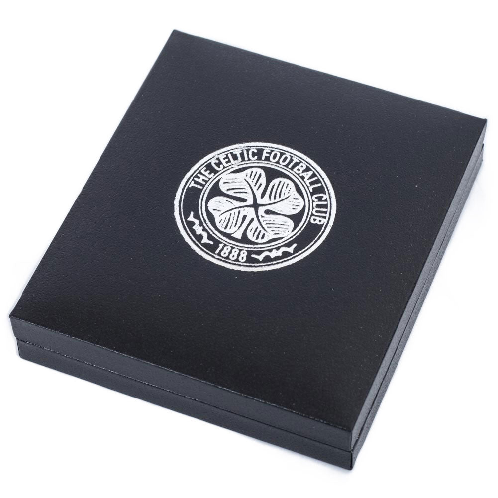 Celtic FC 18ct Gold Plated on Silver Pendant & Chain - Shop Necklaces At Gift Moments - 4