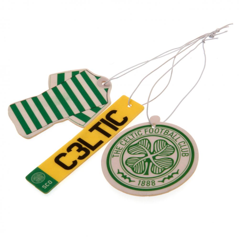Celtic FC 3pk Air Freshener - Shop Car Accessories At Gift Moments - 2