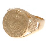 Celtic FC 9ct Gold Crest Ring Large: 2 - Jewellery By Celtic