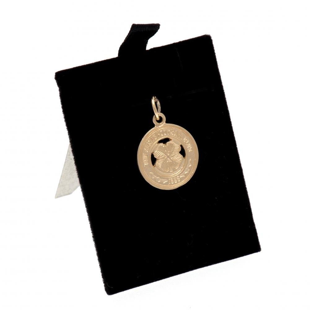 Celtic FC 9ct Gold Crest Pendant: 4 - Jewellery By Celtic
