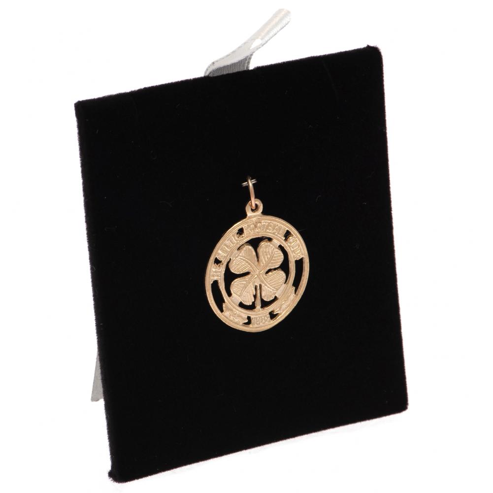 Celtic FC 9ct Gold Pendant Large: 4 - Jewellery By Celtic