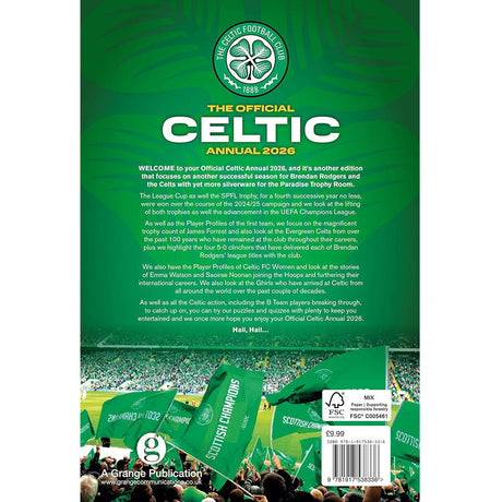 Celtic FC Annual 2026: 4 - Books By Celtic