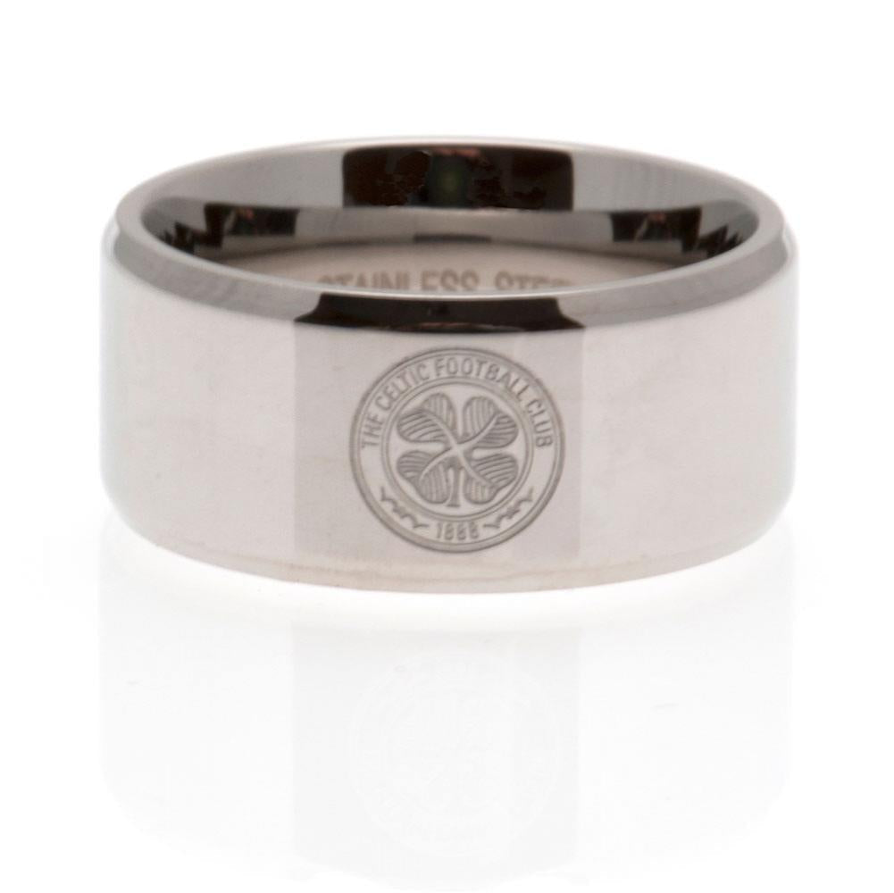 Celtic FC Band Ring Large: 2 - Jewellery By Celtic
