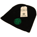 Celtic FC Black Dome Beanie Hat: 3 - Caps & Hats By Celtic