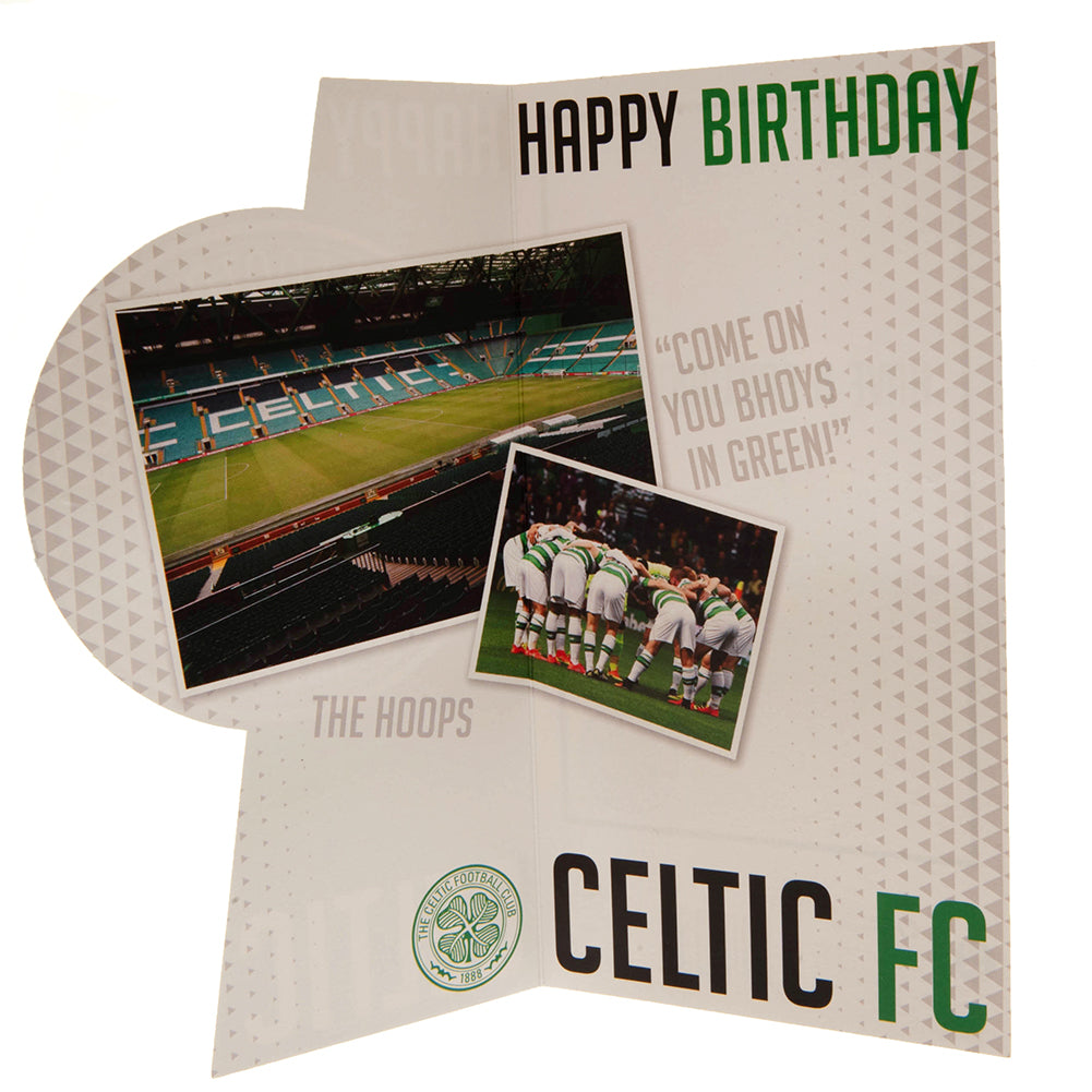 Celtic FC Crest Birthday Card: 3 - Greeting Cards By Celtic