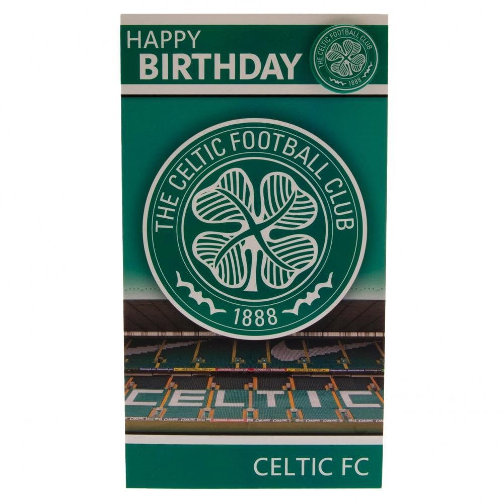 Celtic FC Birthday Card & Badge: 4 - Greeting Cards By Celtic