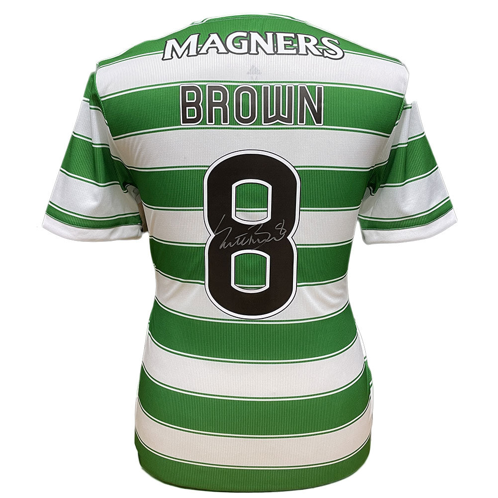 Celtic FC Brown Signed Shirt: 1 - Signed Memorabilia By Celtic