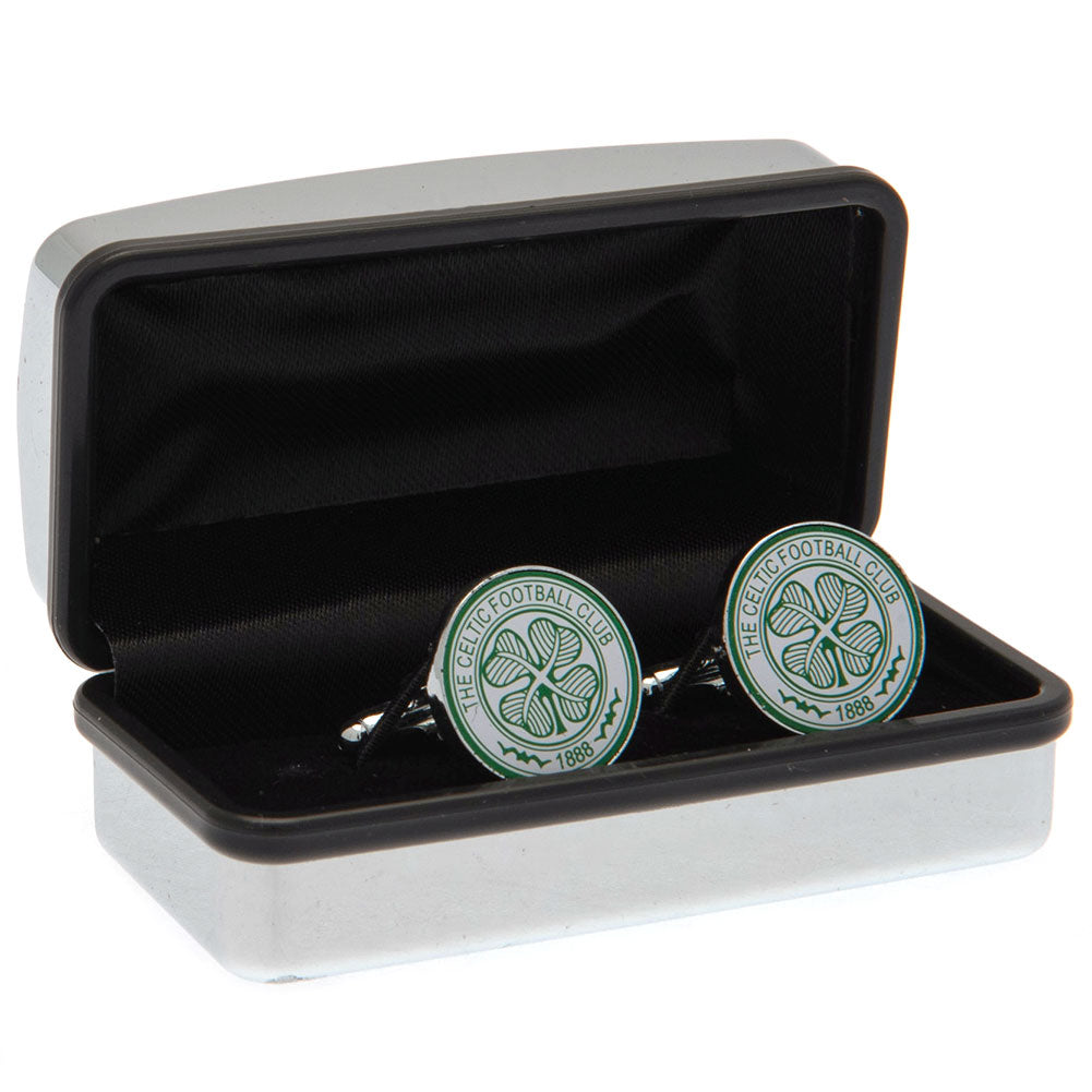 Celtic FC Cufflinks: 3 - Cufflinks & Tie Slides By Celtic