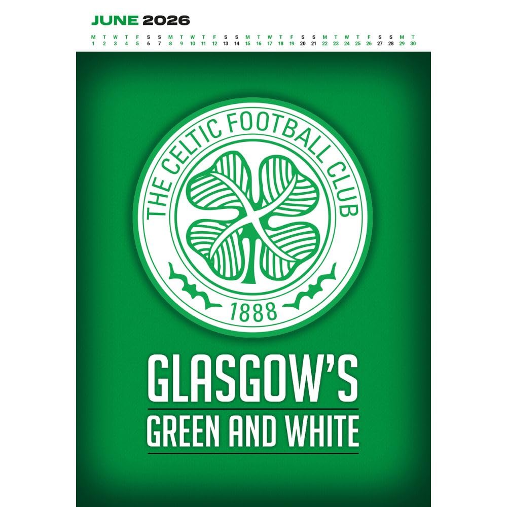 Celtic FC Deluxe Calendar 2026: 3 - Calendars By Celtic