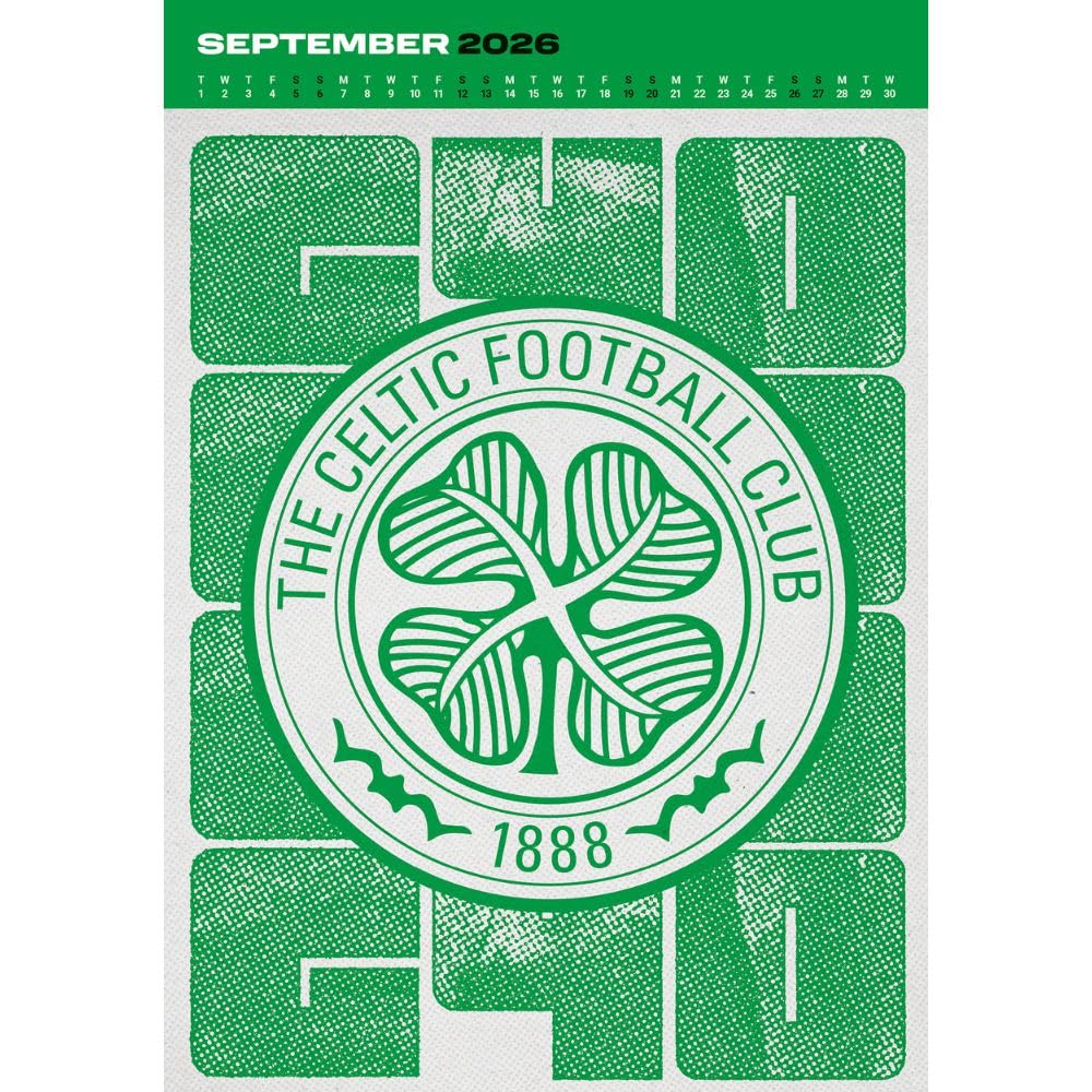 Celtic FC Deluxe Calendar 2026: 4 - Calendars By Celtic