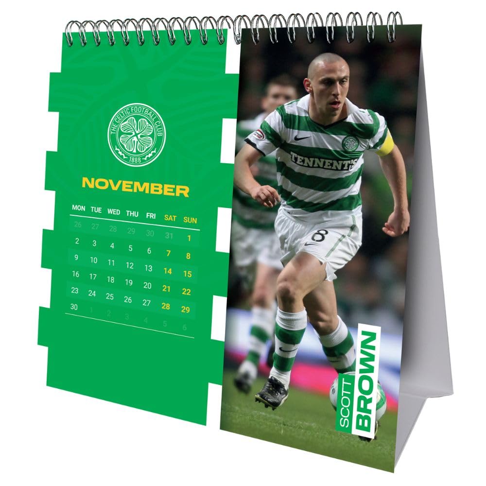 Celtic FC Desktop Calendar 2026: 2 - Calendars By Celtic