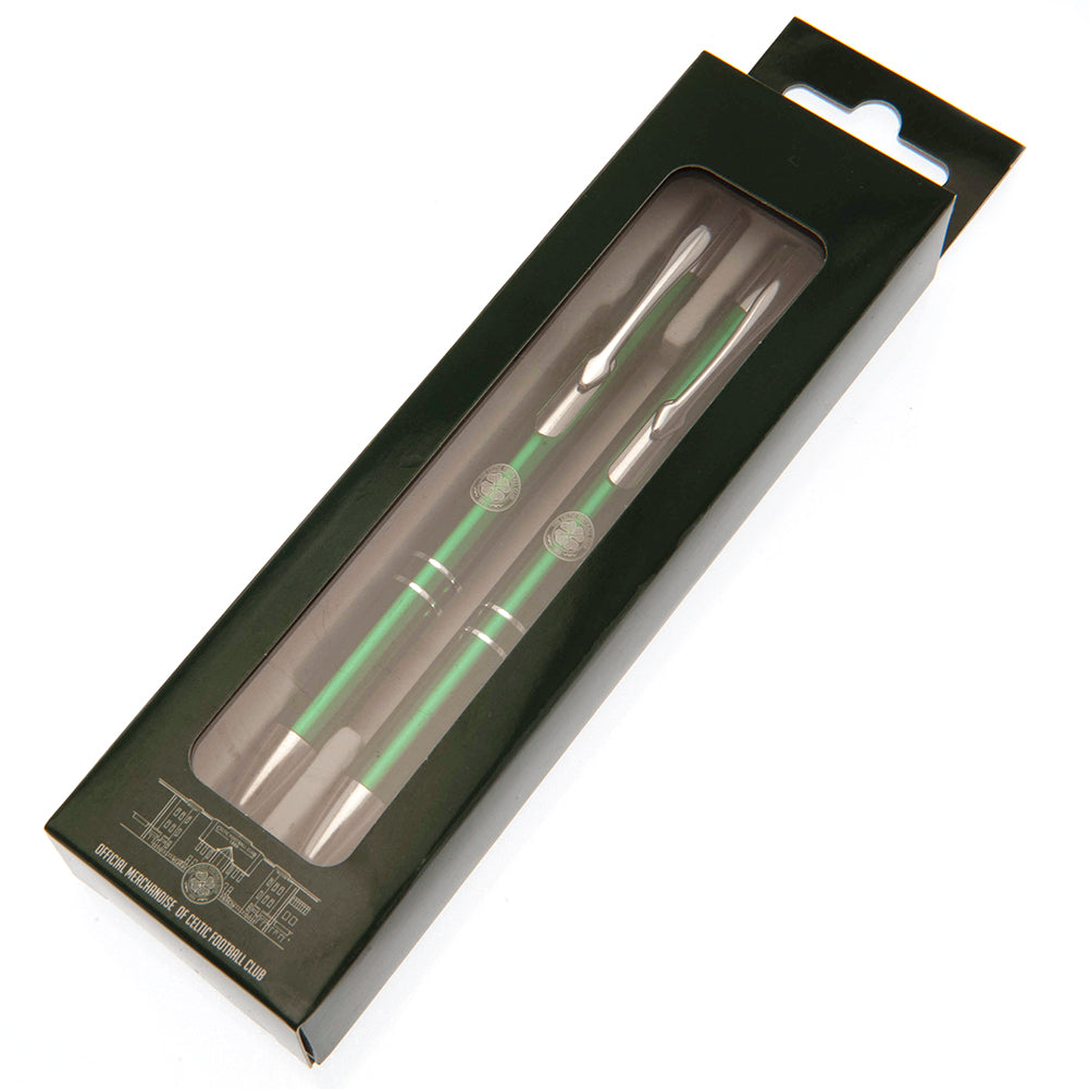 Celtic FC Executive Pen & Pencil Set - Shop Pens & Pencils At Gift Moments - 3