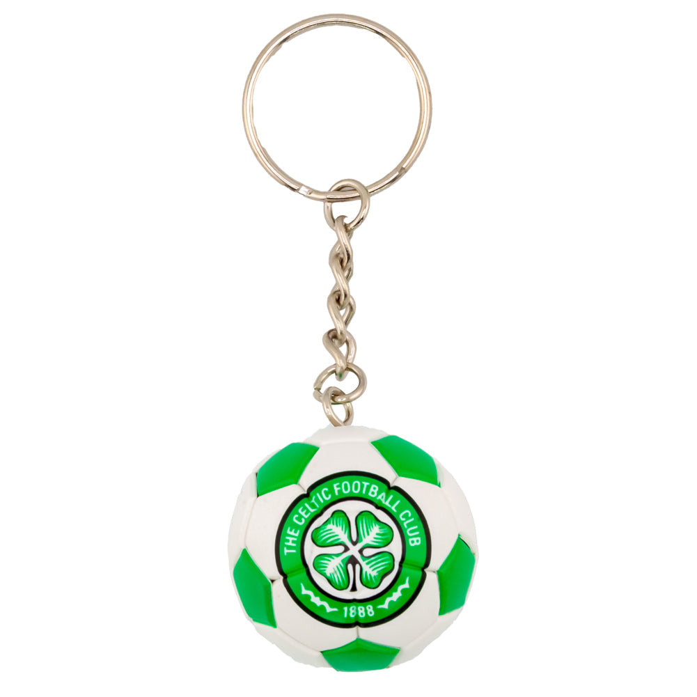 Celtic FC Football Keyring: 2 Keyrings By Celtic